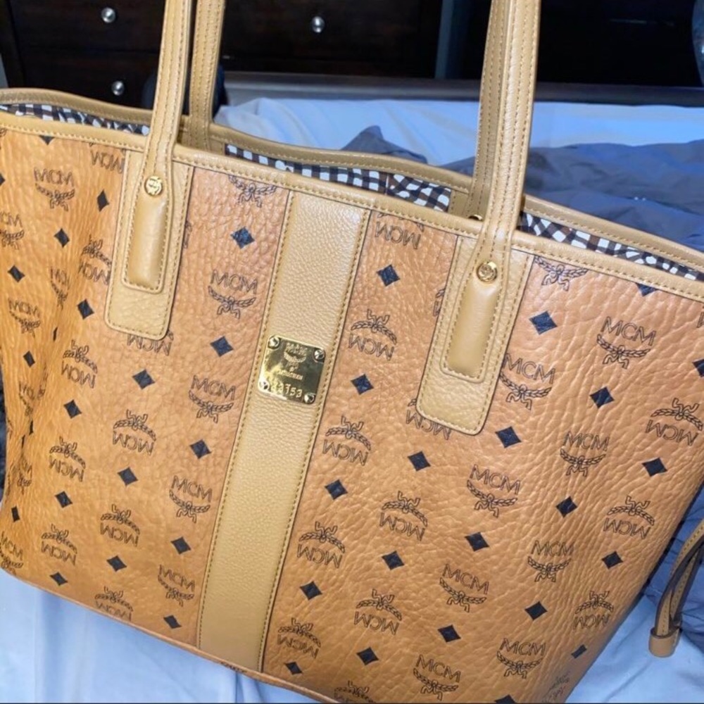 MCM Reversible Shopper Tote